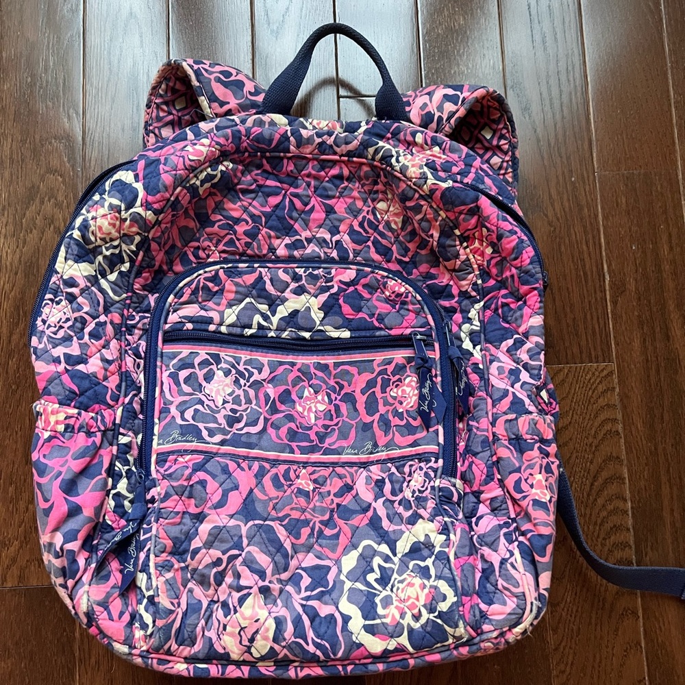 Vera Bradley retired Katalina pink, x-large backpack